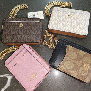 Michael Kors & Coach card holders